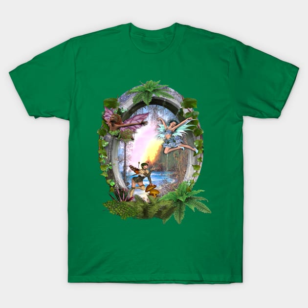 Fairy kingdom T-Shirt by Just Kidding by Nadine May